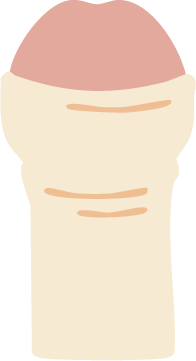 仮性包茎のイラスト
